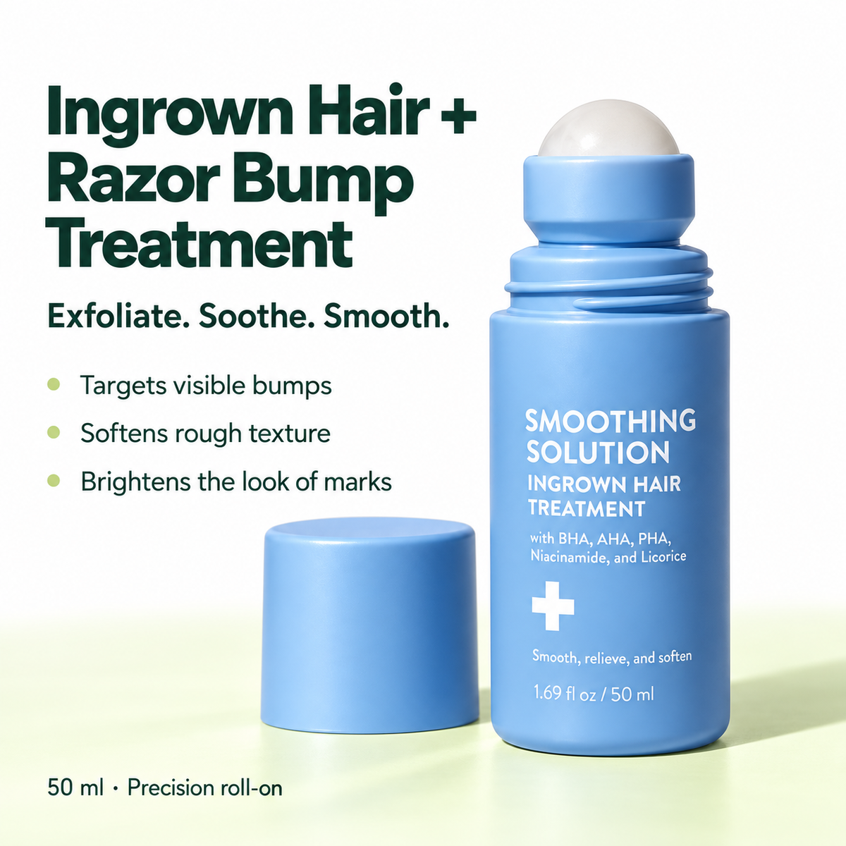 Smoothing Solution — Ingrown Hair Roll-On