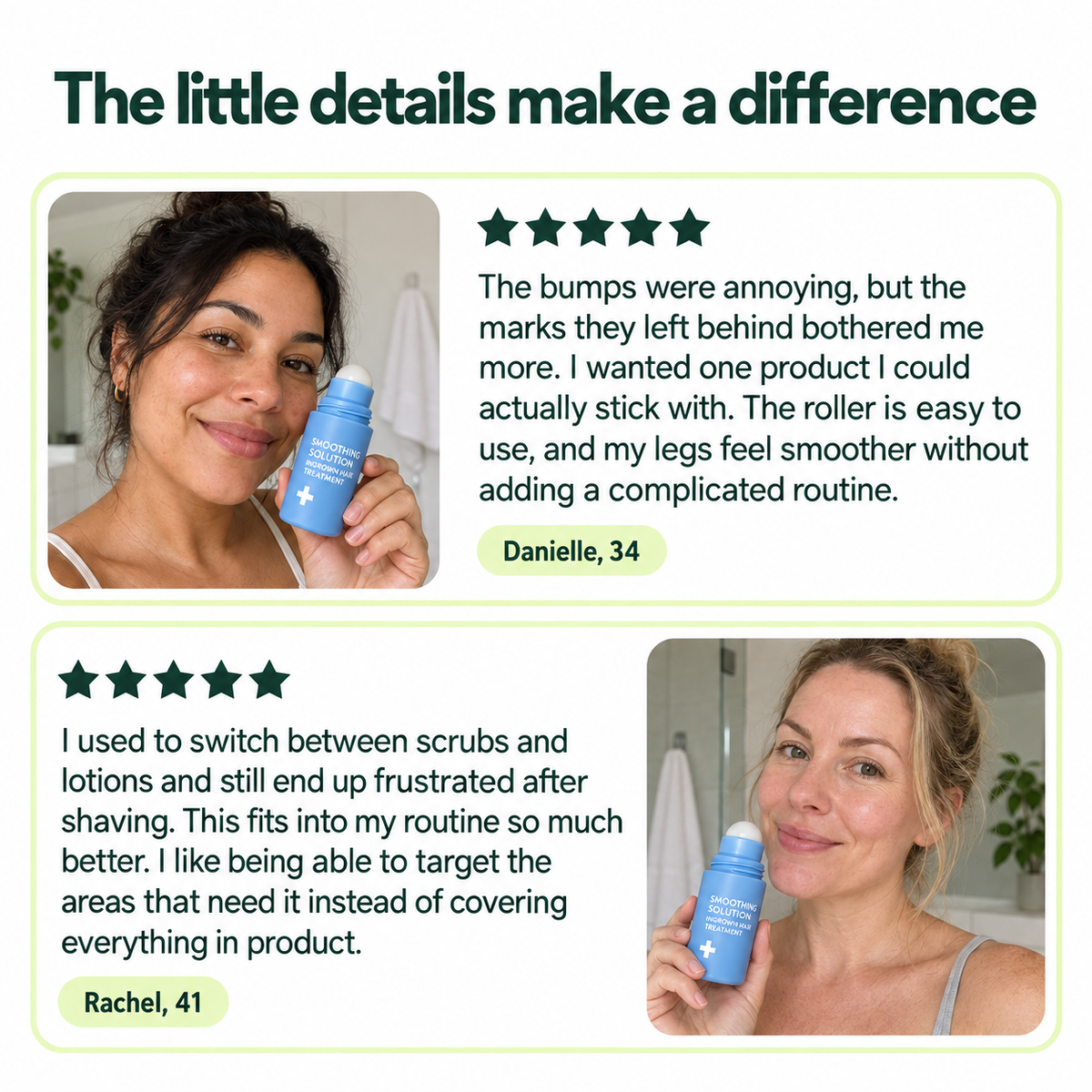 Smoothing Solution — Ingrown Hair Roll-On